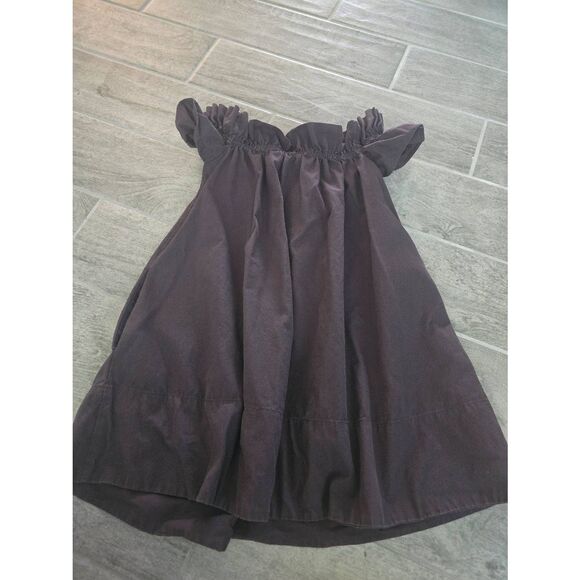 Women's Free People Sophie off the Shoulder Mini Dress Purple Night Bloom Size X - Picture 6 of 7